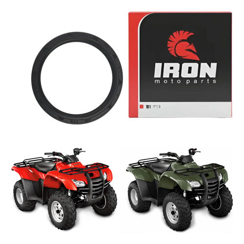 Retentor do Diferencial Traseiro Direito Iron Honda Trx 420 Fourtrax 2008 a 2013 42x51x7 mm