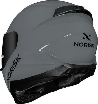 Capacete Norisk Razor Solid Cinza Brilhante