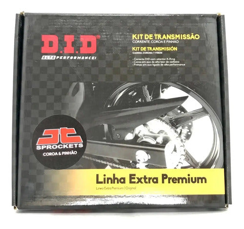 Kit Relação DID com Retentor Honda Cb 500f Cb 500x Cbr 500r 2014 em diante 520VO 112L 40/15T