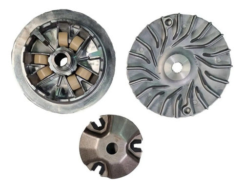 Kit Polia Primária e Roletes da Embreagem Iron Yamaha Nmax 160 2016 a 2022