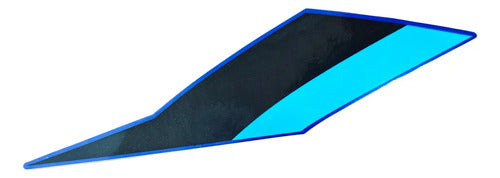 Adesivo da Rabeta Traseira Esquerda Yamaha Fazer Fz25 250 2025 Azul Metálico
