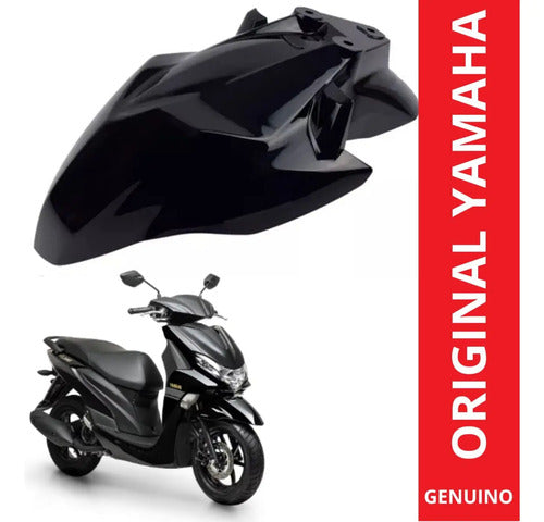 Paralama Dianteiro Yamaha Fluo 125 2022 a 2024 Preto
