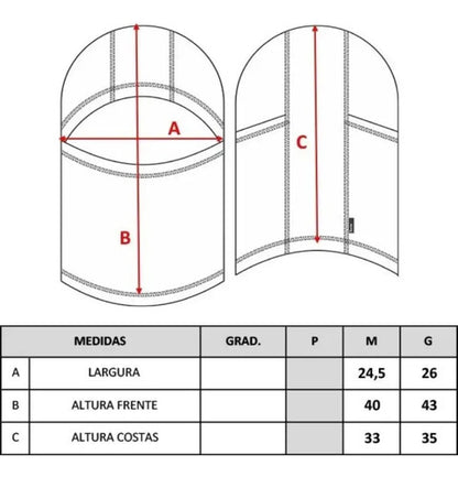 Balaclava Gola Térmica Curtlo Thermoskin Articulada Preto Tamanho G