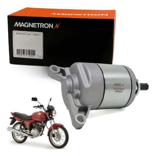 Arranque Motor de Partida Magnetron Honda Cg Bros 125 Fan Cg 150 Titan Fan