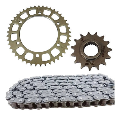 Kit Relação Smartfox sem Retentor Yamaha Fazer 250 2006 a 2017 428H 132L 45/15T
