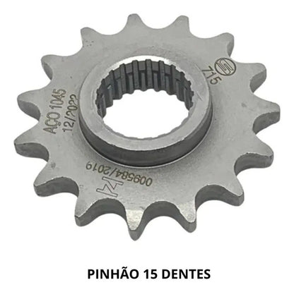Kit Relação Smartfox com Retentor Yamaha Fazer 250 2006 a 2017 428OH 132L 45/15T