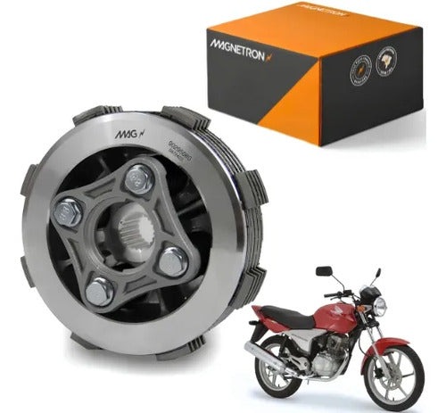 Kit Embreagem e Cubo Magnetron Honda Cg 125 Fan Cargo Cg Bros 150 Titan