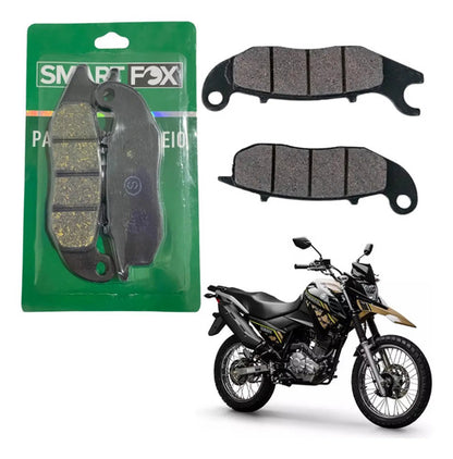 Pastilha de Freio Dianteira Smartfox Yamaha Crosser 150 Lander Ténéré 250 Honda Pcx 150 Xre 190 300