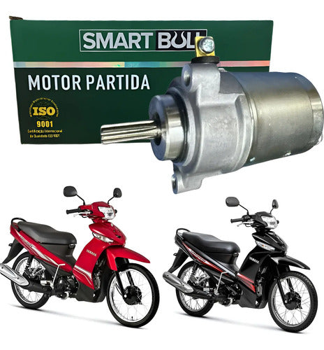 Arranque Motor de Partida Smartfox Yamaha Crypton 115 2009 em diante