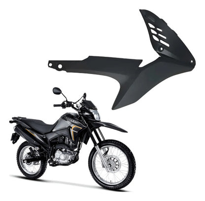 Guia de Ar Aba do Tanque Interna Direita Paramotos Honda Bros 160 2015 a 2021 Preto