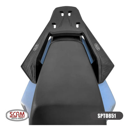 Suporte de Baú Bagageiro Scam Fiberforce Honda Cg 160 Titan Fan Start 2025 em diante