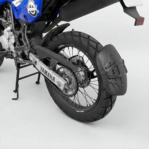 Paralama Traseiro Antispray Scam Yamaha Lander 250 2008 a 2025 Ténéré 250 2011 a 2019 Preto Fosco