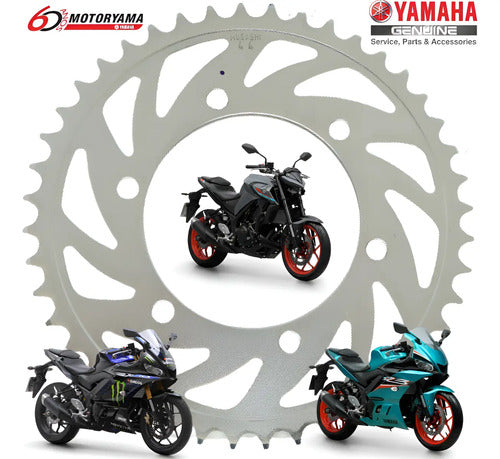 Coroa Yamaha Mt-03 Yzf-R3 2016 em diante 44 Dentes