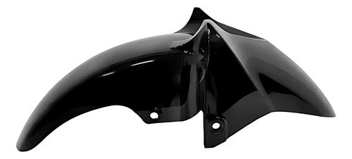 Paralama Dianteiro Yamaha Fazer Fz25 250 2018 a 2025 Preto Brilhante