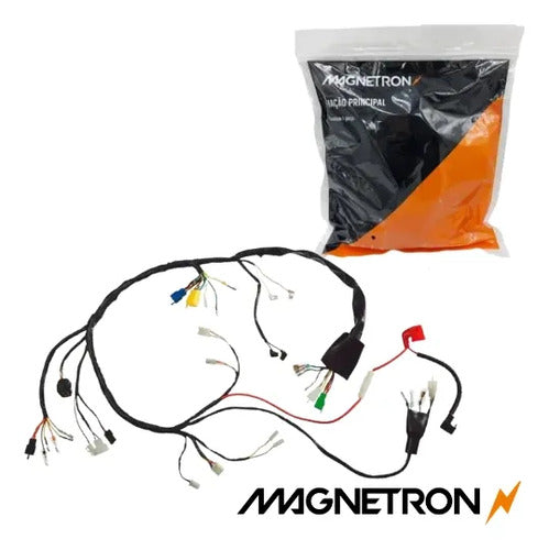 Fiação Chicote Elétrico Principal Magnetron Yamaha Xtz 125 2009 a 2010 Partida Elétrica
