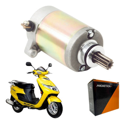 Arranque Motor de Partida Magnetron Suzuki Burgman 125 2005 a 2010