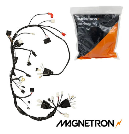 Fiação Chicote Elétrico Principal Magnetron Honda Bros 150 2009 a 2010 Partida a Pedal