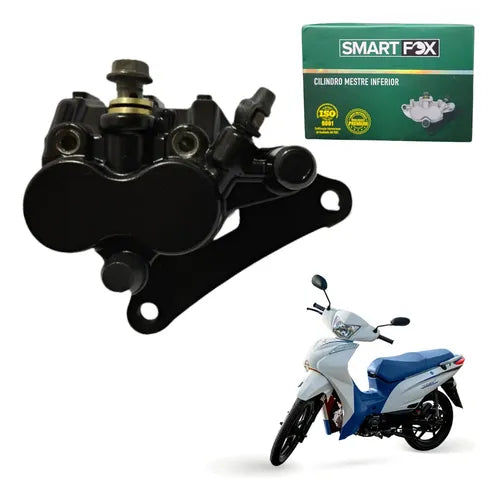 Pinça de Freio Dianteira Smartfox Honda Cbx 250 Twister 2001 em diante Shineray Jet 50 2016 a 2025