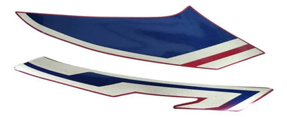 Kit Adesivos da Tomada de Ar Direita Yamaha Fazer Fz25 250 2021 a 2023 Azul