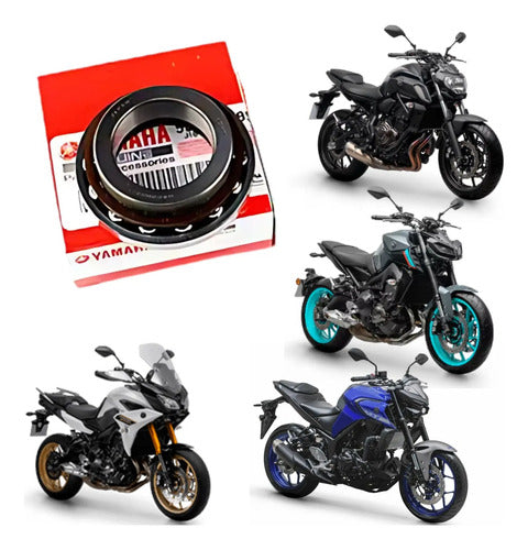 Rolamento da Caixa de Direção Yamaha Lander Ténéré Fazer 250 Tracer 900 Yzf-R3 Mt-03 Mt-07 Mt-09 Xj6