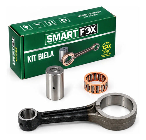Kit Biela com Pino e Rolamento Smartfox Yamaha Factor 125 Fazer Crosser Factor 150