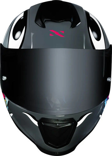 Capacete Norisk Razor Mad Cinza Brilhante Tamanho 56/S
