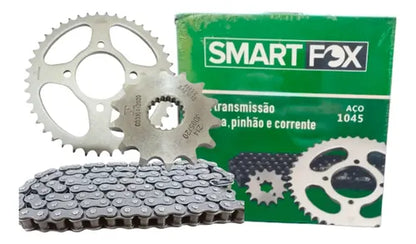 Kit Relação Smartfox sem Retentor Yamaha Factor 125 2016 em diante 428H 126L 43/14T