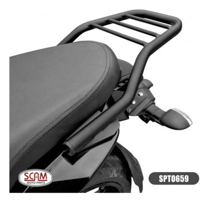 Suporte de Baú Bagageiro Scam Yamaha Fazer Fz15 150 2023 em diante