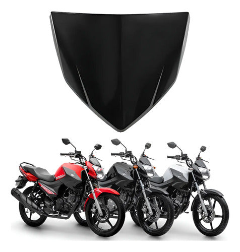 Capa do Painel Superior Paramotos Yamaha Factor 150 2016 a 2024 Preto