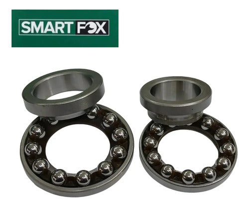 Caixa de Direção com Colar de Esferas Smartfox Yamaha Factor 150 Fazer Lander 250 Sundown Stx 200