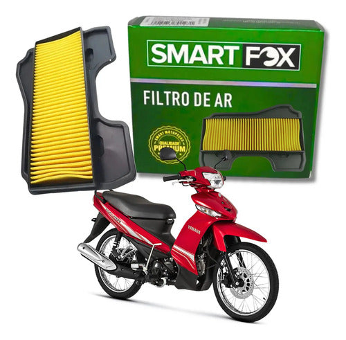 Filtro de Ar Smartfox Yamaha Crypton 115 2010 em diante