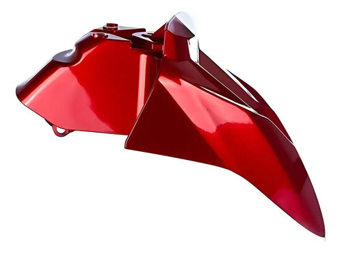 Paralama Dianteiro Yamaha Neo 125 2017 a 2020 Vermelho