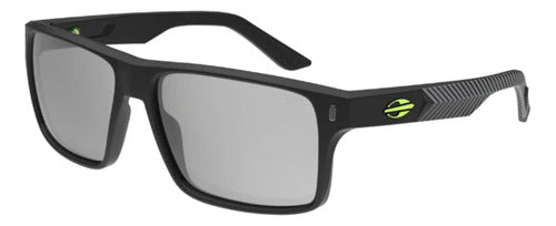 Oculos Sol Mormaii San Juan Preto Lente Cinza Quadrado San Juan Preto Cinza