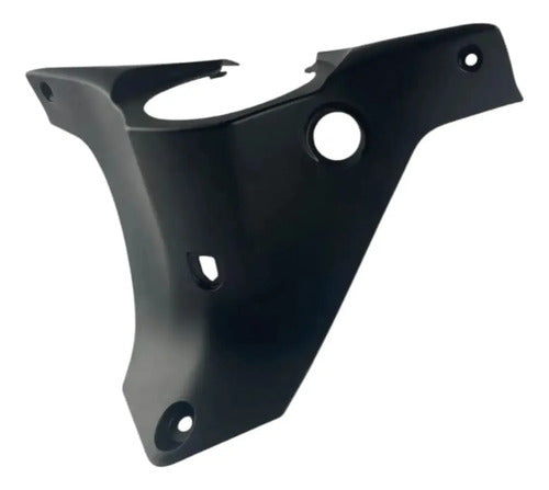 Acabamento Superior Dianteiro do Chassi Smartfox Shineray Jet 50 125 2023 a 2025 Preto