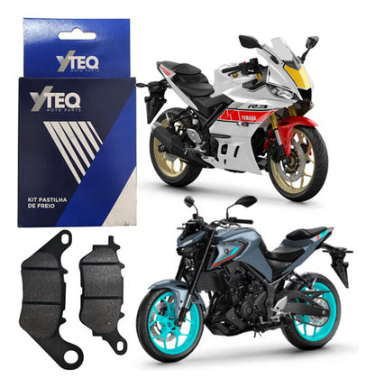 Pastilha de Freio Traseira Y-TEQ Yamaha Mt-03 Yzf-R3 2016 em diante