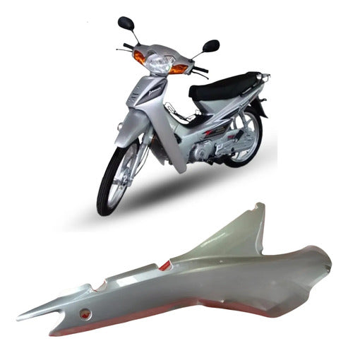 Rabeta Lateral Esquerda Iron Shineray Phoenix 50 2011 a 2019 Prata