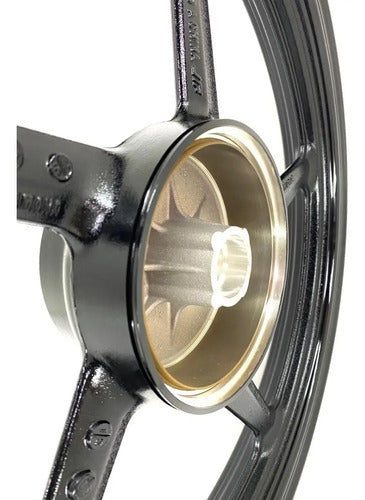 Roda Liga Leve Traseira Yamaha Factor 125 2009 em diante Factor 150 2016 a 2025 Aro 18