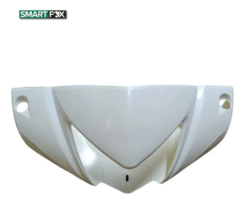 Carenagem do Farol Frontal Smartfox Shineray Jet 50 125 Branco Perolizado