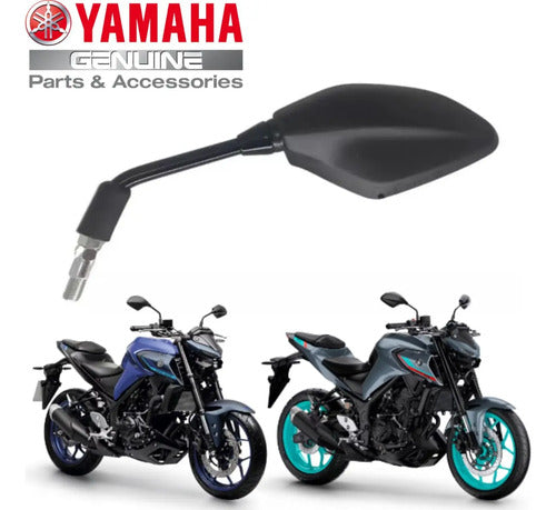 Espelho Retrovisor Esquerdo Yamaha Fazer Fz25 250 2025 Mt-03 2021 a 2024