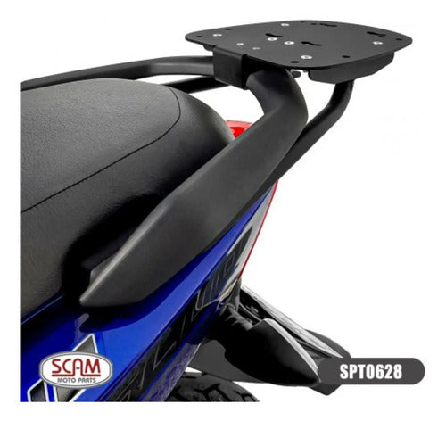 Suporte de Baú Bagageiro Scam Yamaha Fluo 125 2023 a 2025