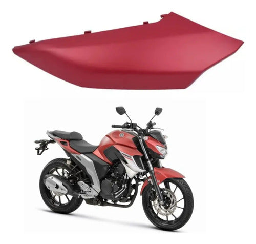 Tomada de Ar Direita Yamaha Fazer Fz25 250 2018 a 2019 Vermelho Fosco