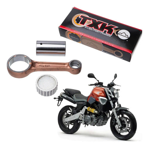 Biela Completa TXK Yamaha Ténéré 660 2011 a 2017 Mt-03 660 2008 Xt 660r 2005 a 2018