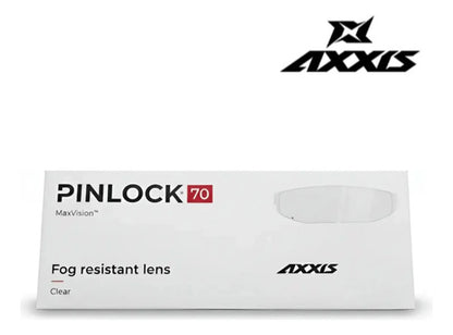Película Pinlock Antiembaçante Axxis V-31 Hawk SV Hawk Evo SV Panther SV Transparente
