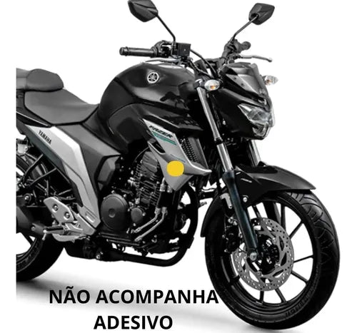 Guia de Ar Aba do Tanque Direita Yamaha Fazer Fz25 250 2018 a 2021 Prata