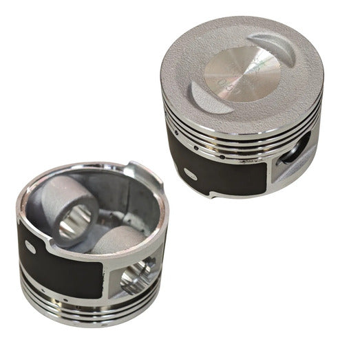 Kit Pistão com Anéis e Pino para 70 cc Iron Shineray Jet 50 0,25 mm