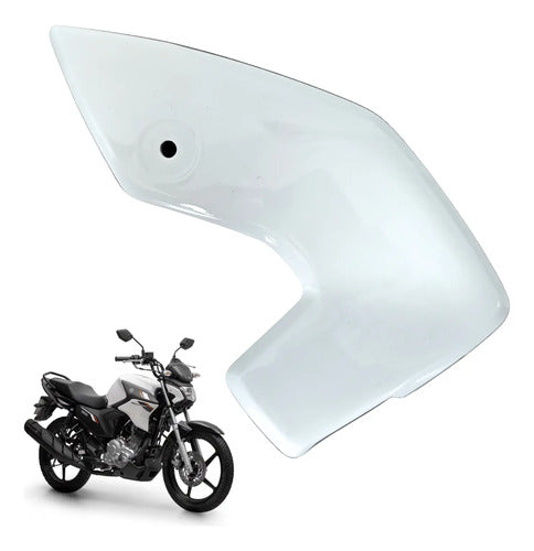 Bananinha Carenagem Lateral do Farol Direita Yamaha Factor Dx 150 2025 Branco
