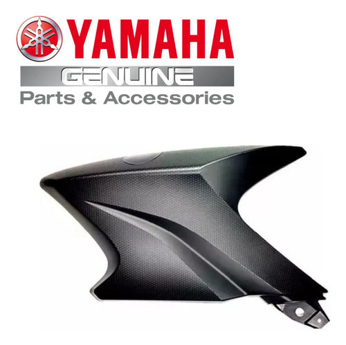 Tomada de Ar Esquerda Yamaha Factor 125 150 Preto Fosco