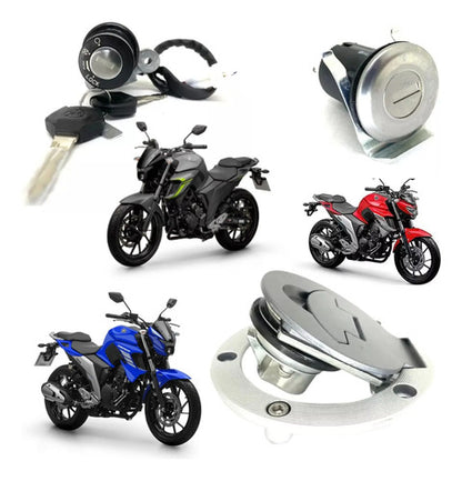Conjunto de Travas Yamaha Fazer Fz25 250 2018 a 2025