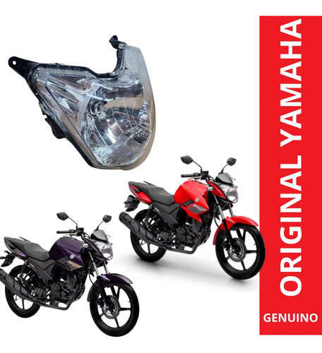 Farol Bloco Óptico Completo com Lâmpada Yamaha Fazer 150 2020 a 2025