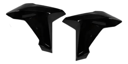 Par de Abas do Tanque Paramotos Honda Bros 160 2025 em diante Preto
